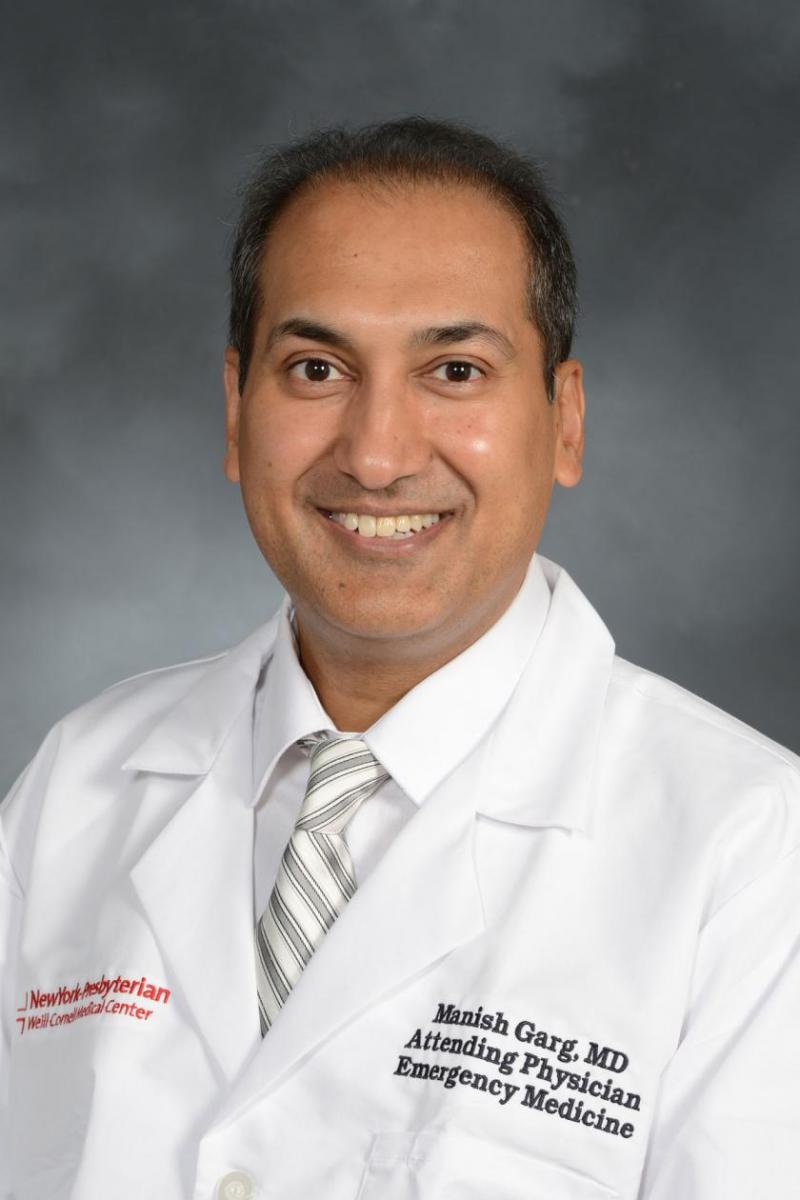 Manish Garg, MD Department of Emergency Medicine